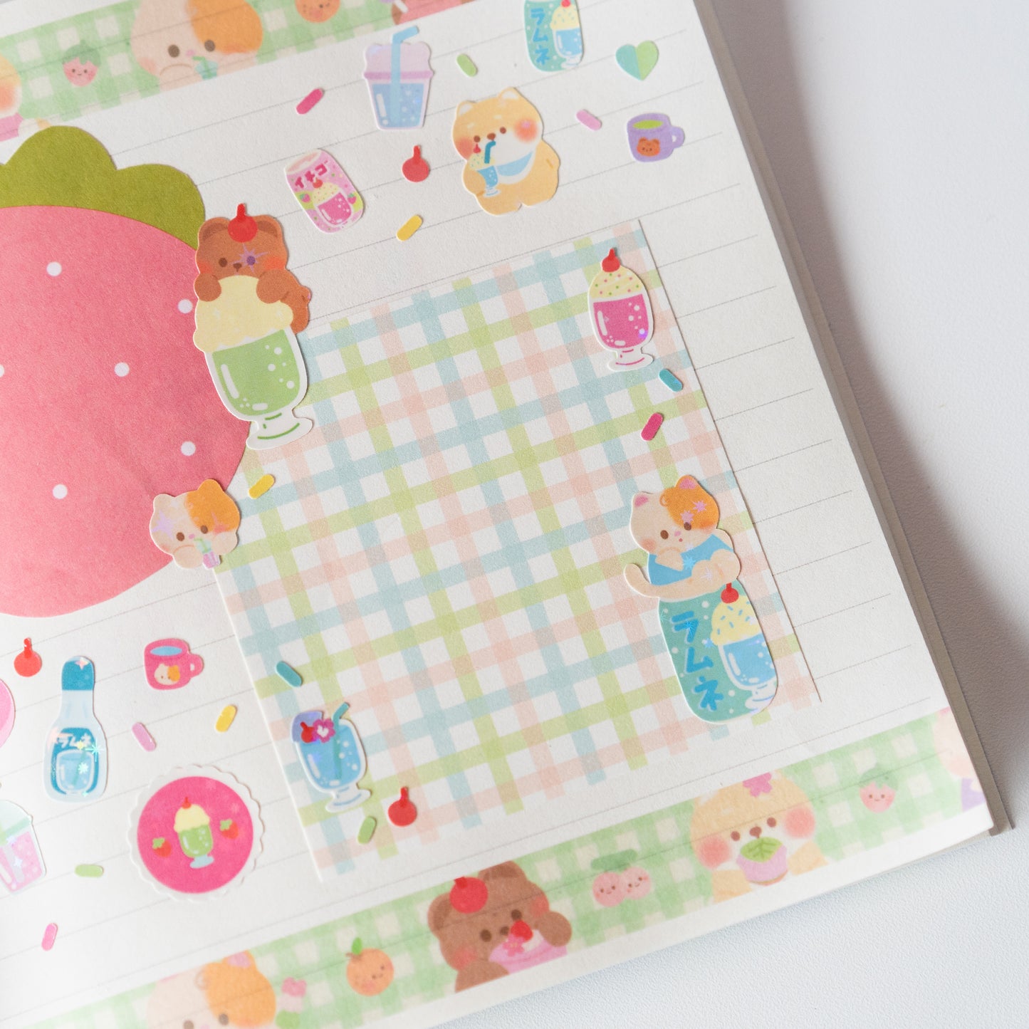 *restocked* Minty Babies Cream Soda Deco Journal Sticker Sheet