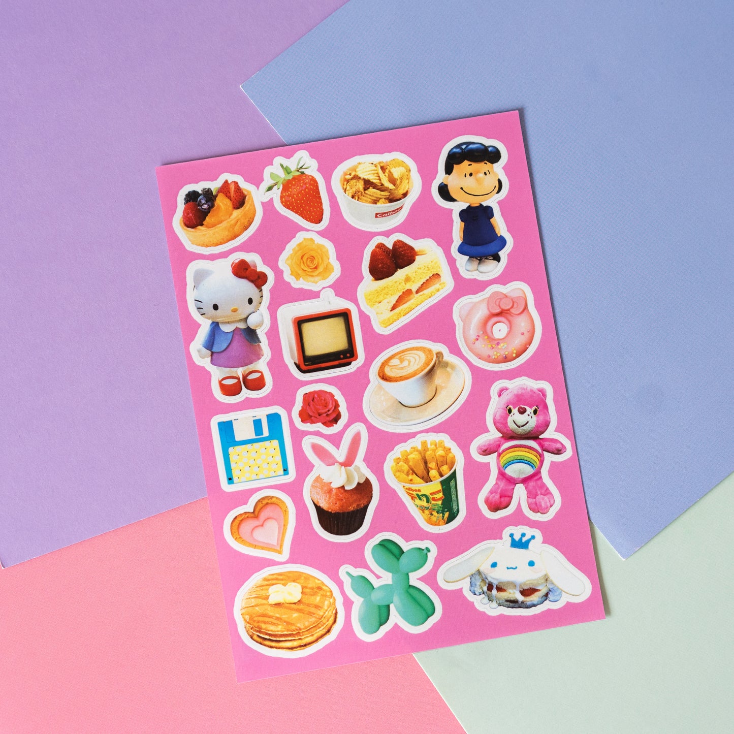 Y2K Objects Journal Sticker Sheet