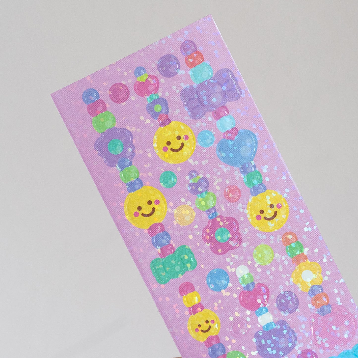Y2K Colourful Beads Deco Sticker Sheet