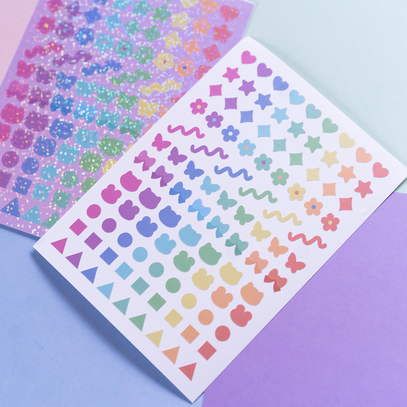 Ultimate Rainbow Deco Sticker Sheet