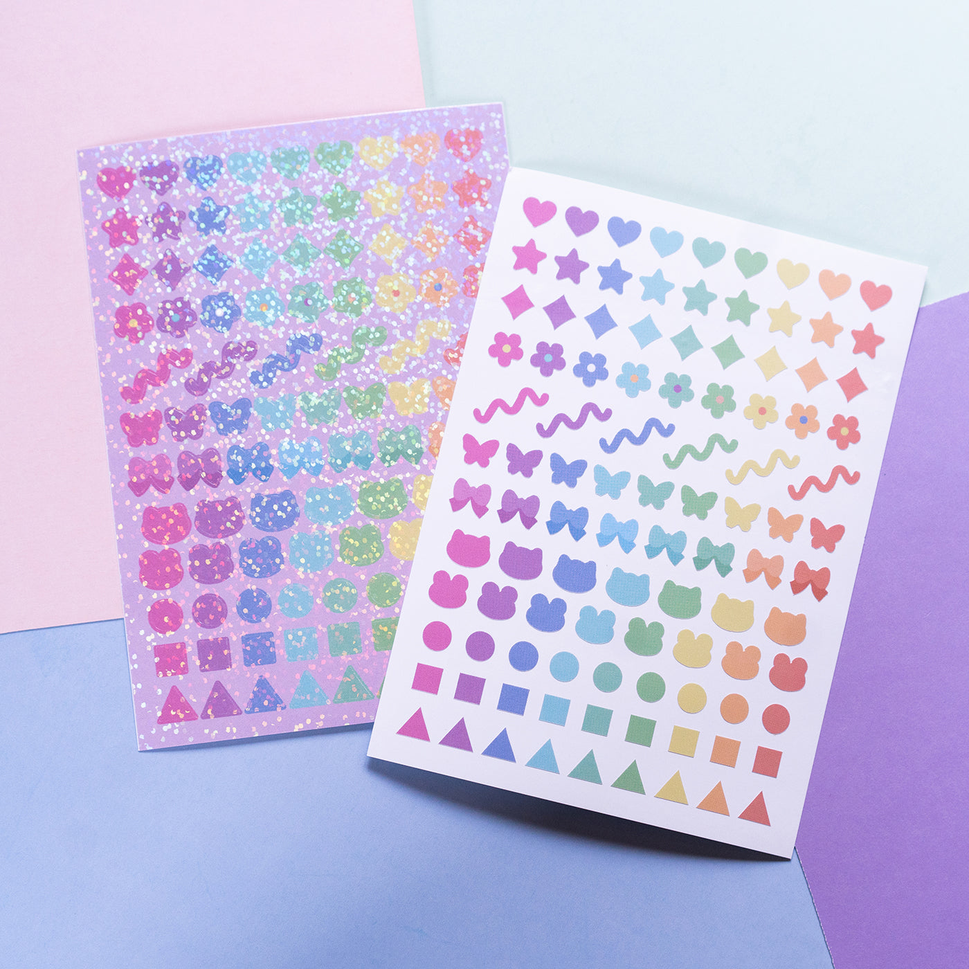 Ultimate Rainbow Deco Sticker Sheet