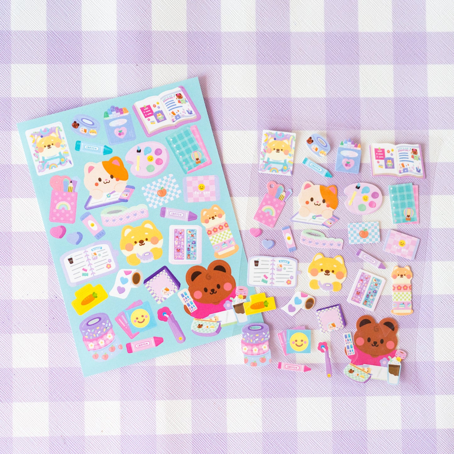 Journaling and Stationery Journal Sticker Sheet