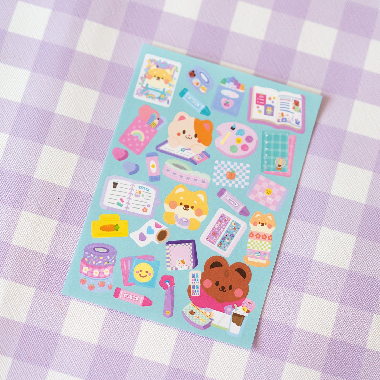 Journaling and Stationery Journal Sticker Sheet