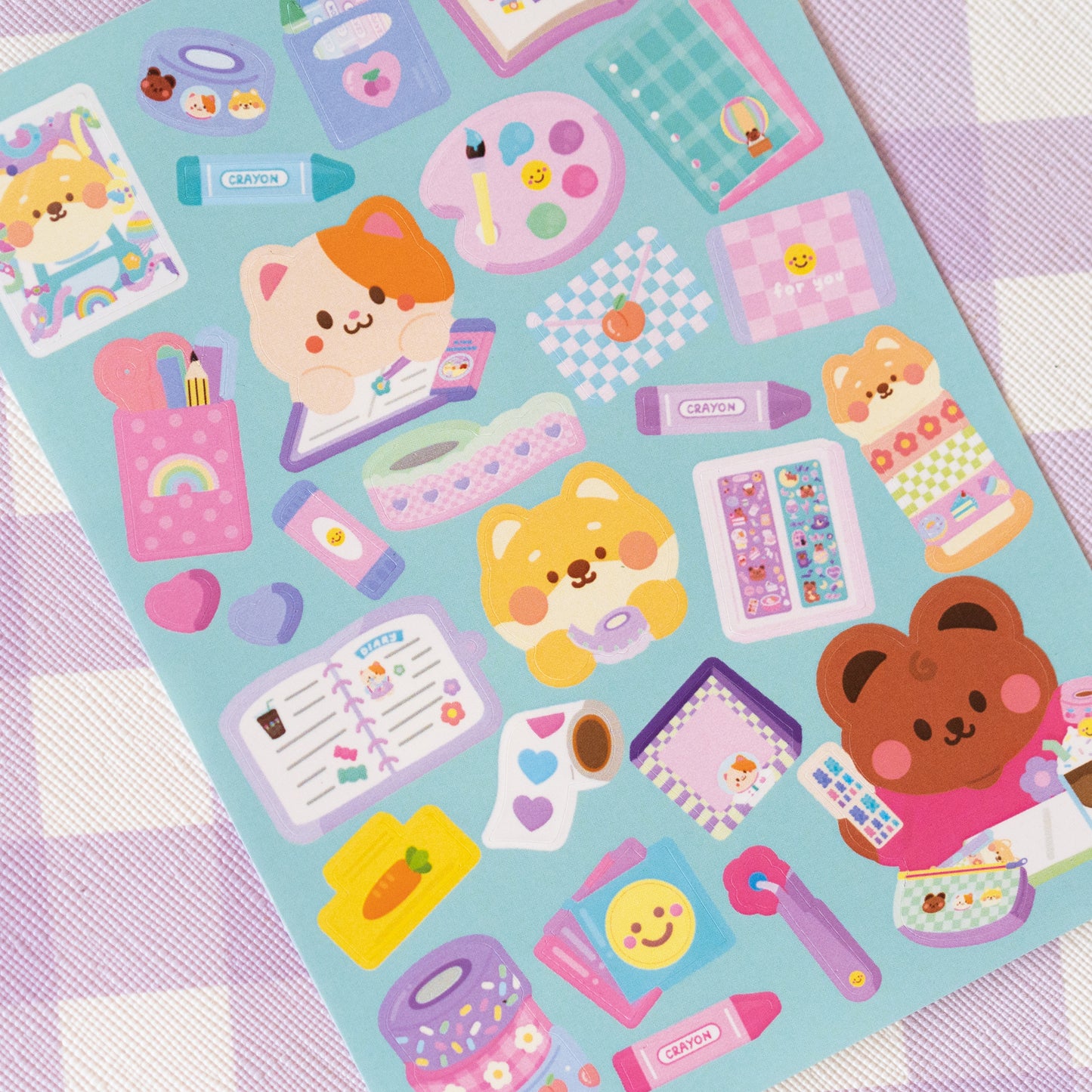 Journaling and Stationery Journal Sticker Sheet