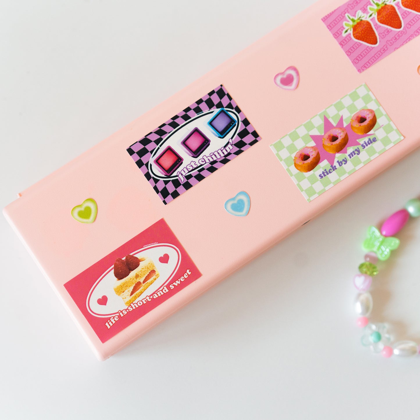 Y2K Rectangles Journal Sticker Sheet