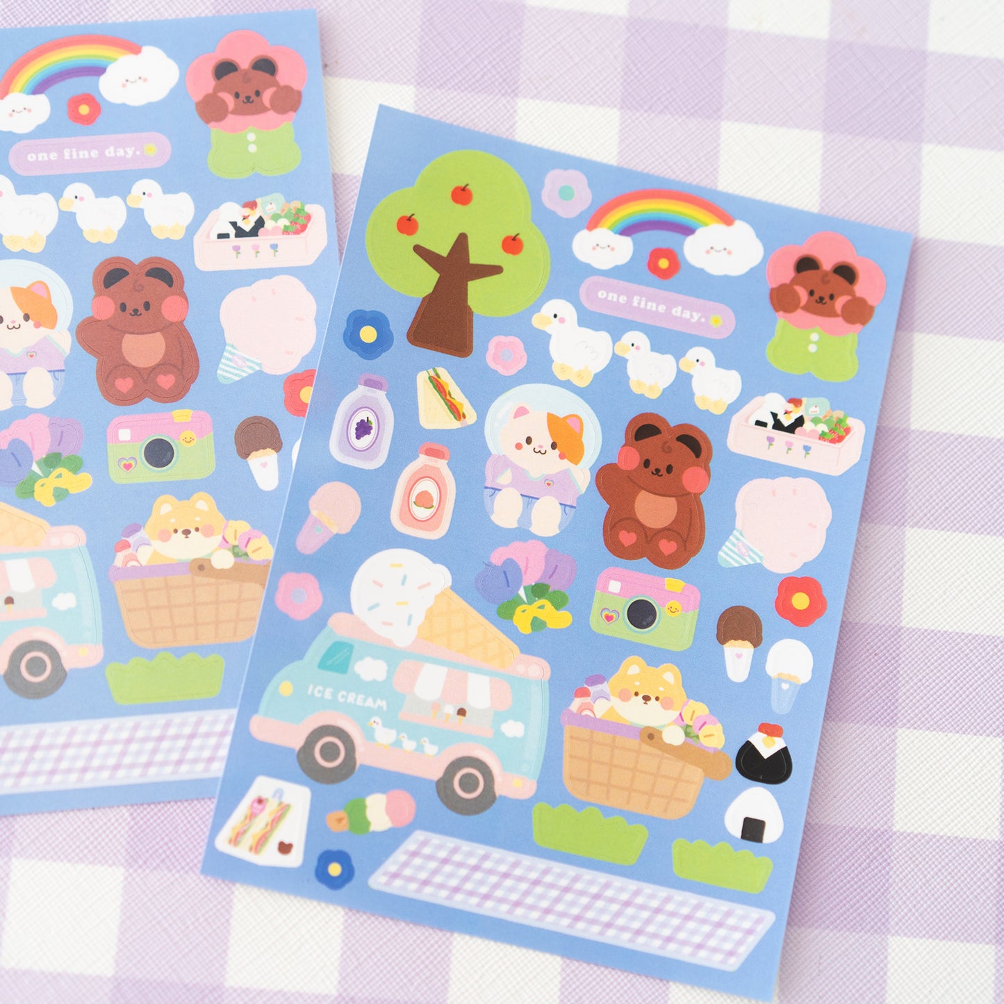 Picnic in the Park Journal Sticker Sheet
