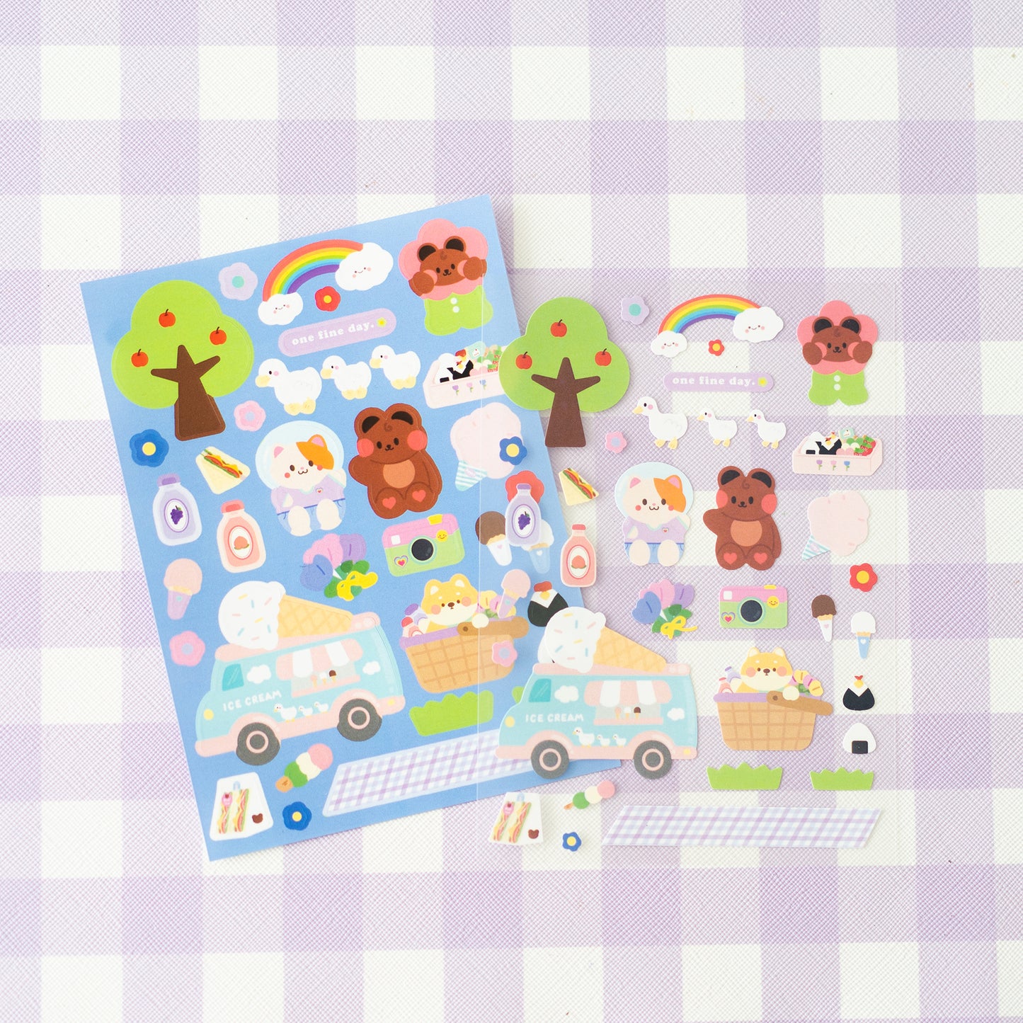 Picnic in the Park Journal Sticker Sheet