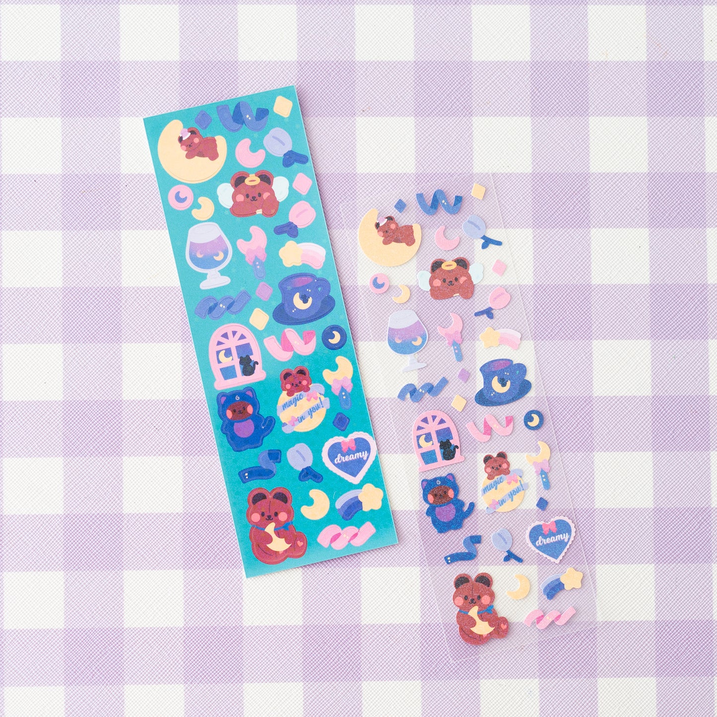 Magic Moonlight Journal Sticker Sheet