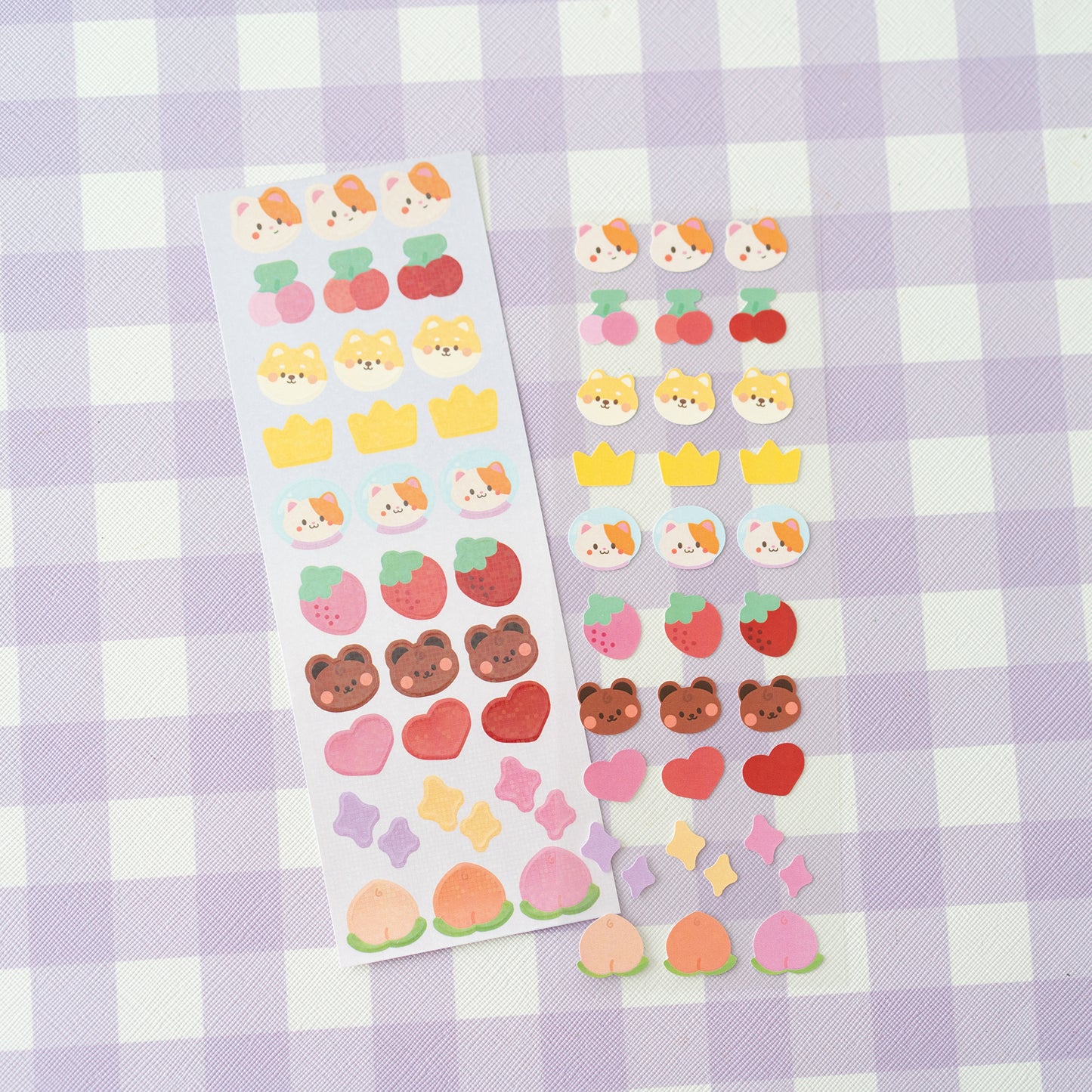 Big Deco Journal Polco Toploader Sticker Sheets / Pack