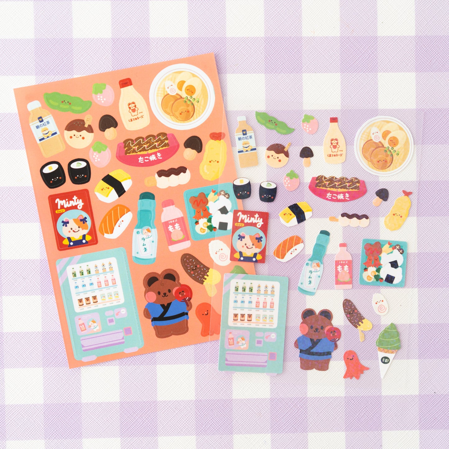 Japanese Things Journal Sticker Sheet