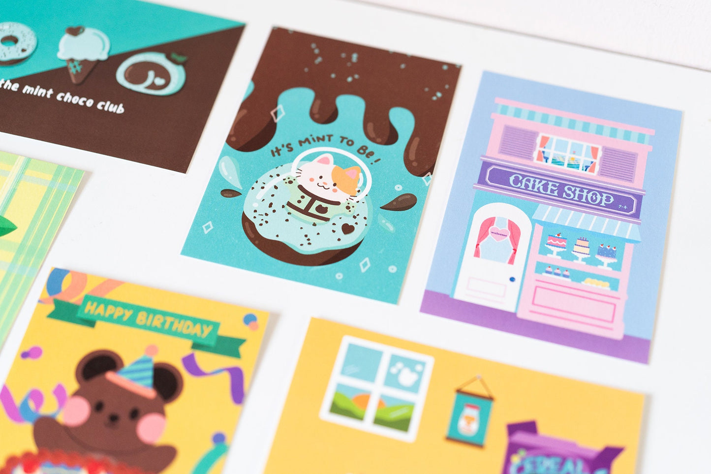 Cake Shop Postcard / Print