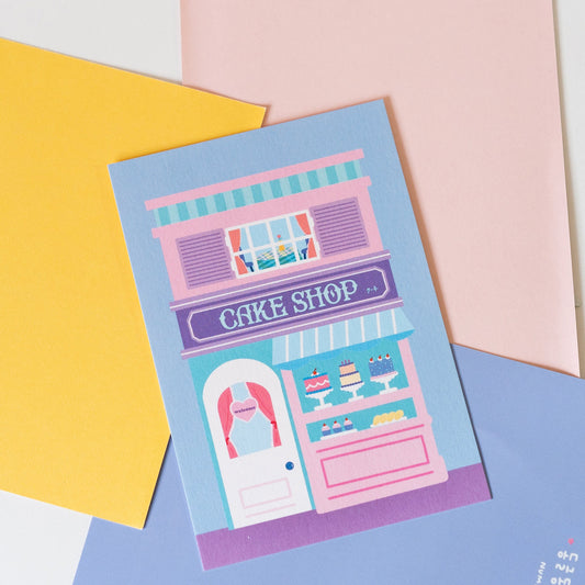 Cake Shop Postcard / Print