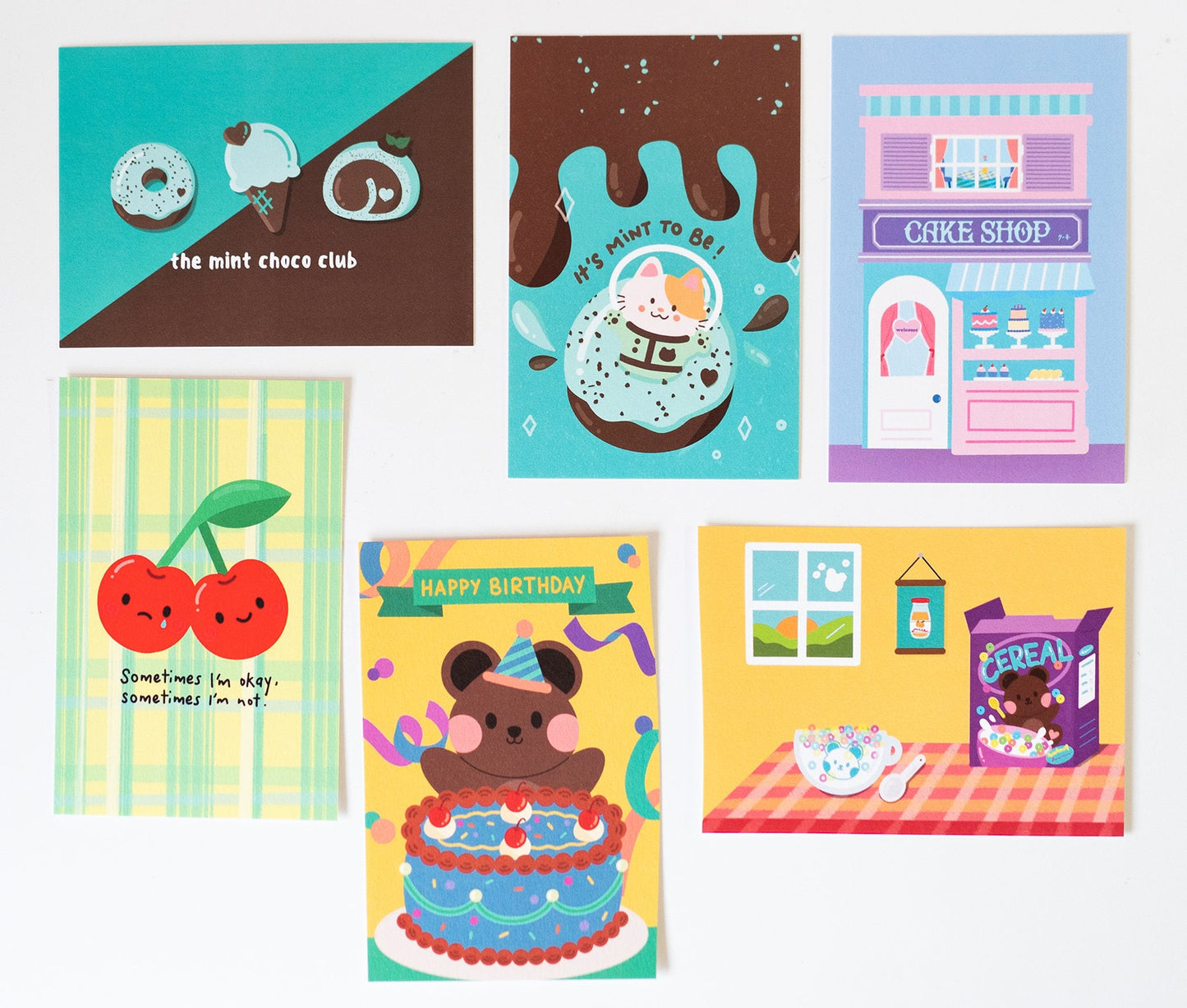 Cake Shop Postcard / Print