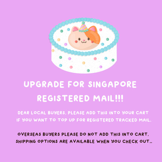 Tracked Mail Upgrade for Local Singapore Paper Orders