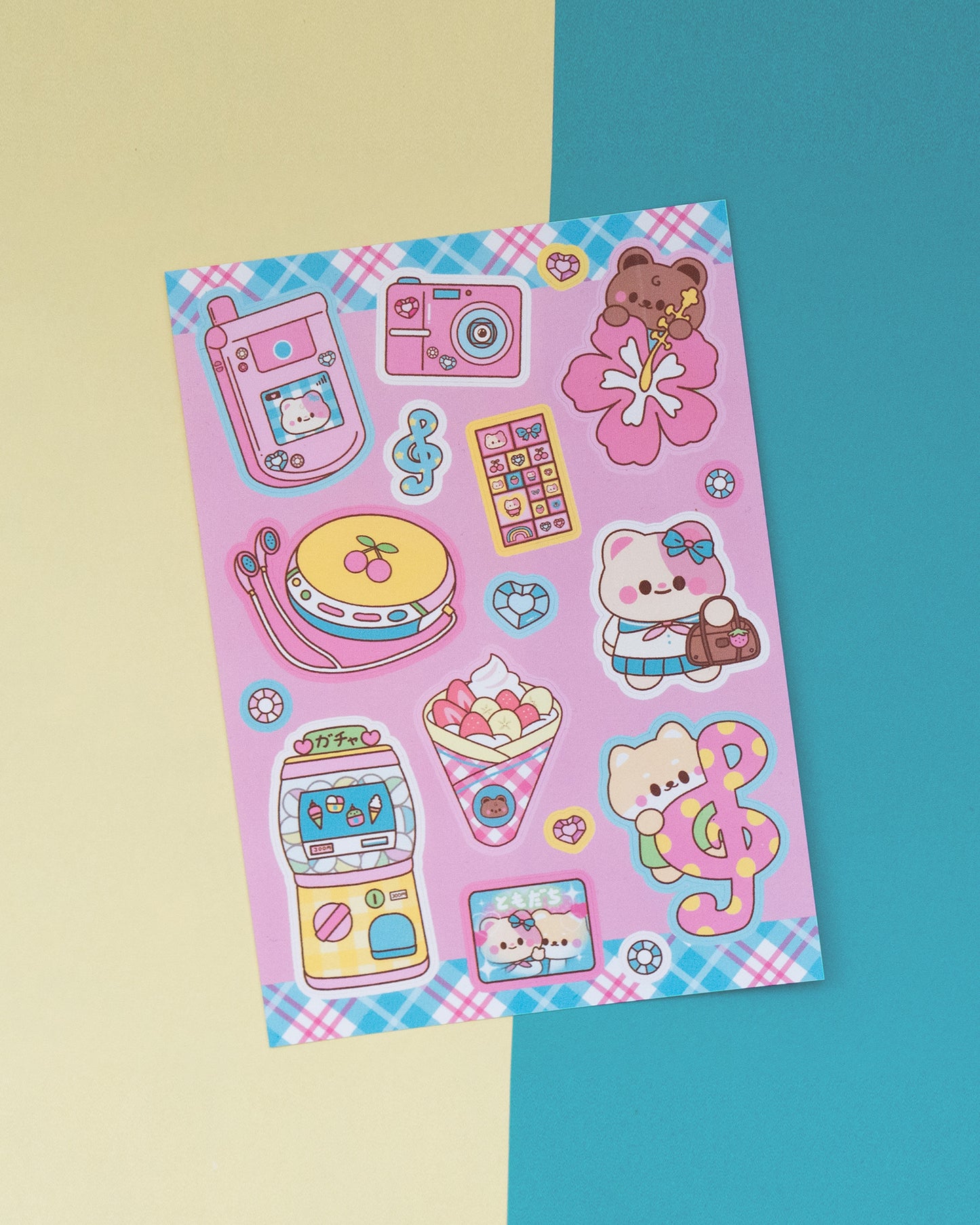 *new* Heisei Retro Things Journal Sticker Sheet