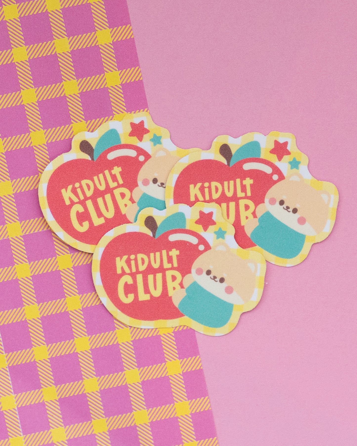 *new* Kidult Club Tadashiba Frosted Finish Die-Cut Sticker