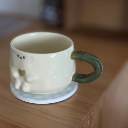 Soak in the Moment Capybara Ceramic Coaster