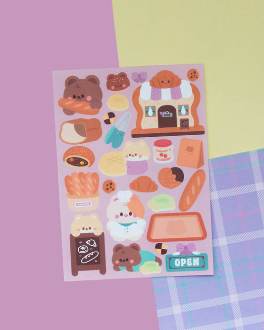 *new* Bakery Journal Sticker Sheet