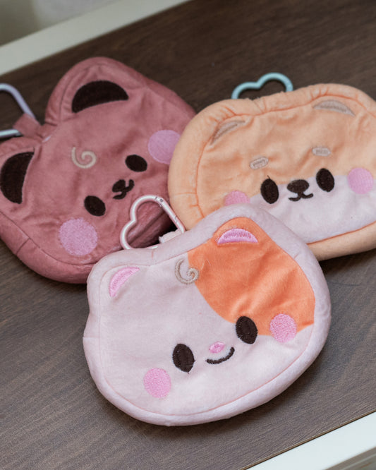 *new* Minty Friends Face Pouch