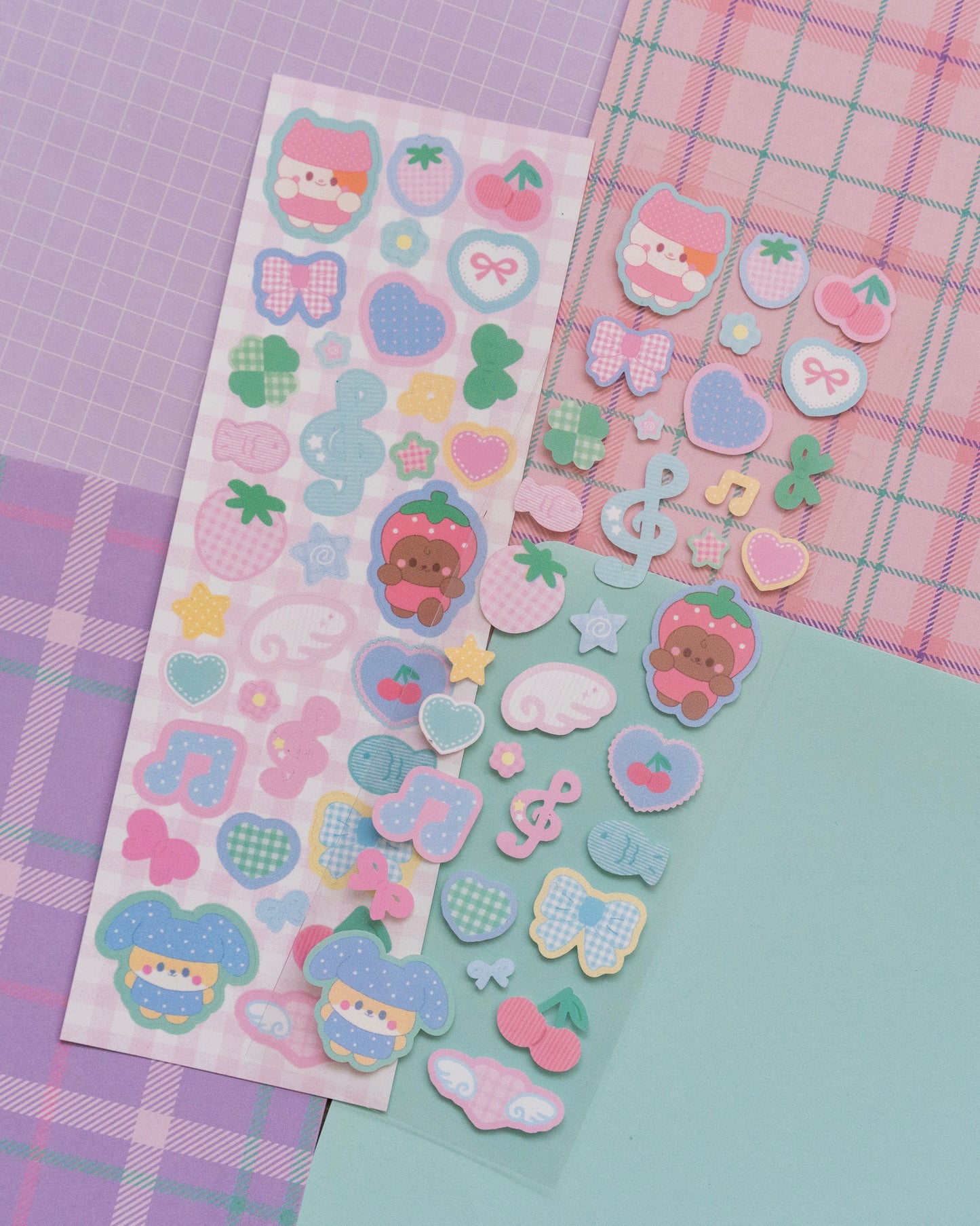 mintymentaiko Kitschy Cute Journal Stickers Bundle 30