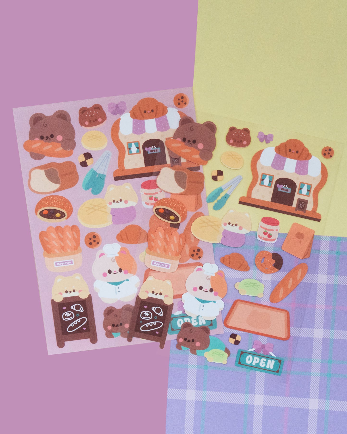 *new* Bakery Journal Sticker Sheet