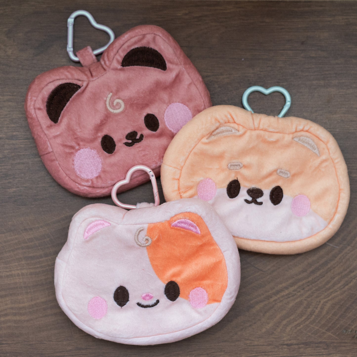 *new* Minty Friends Face Pouch