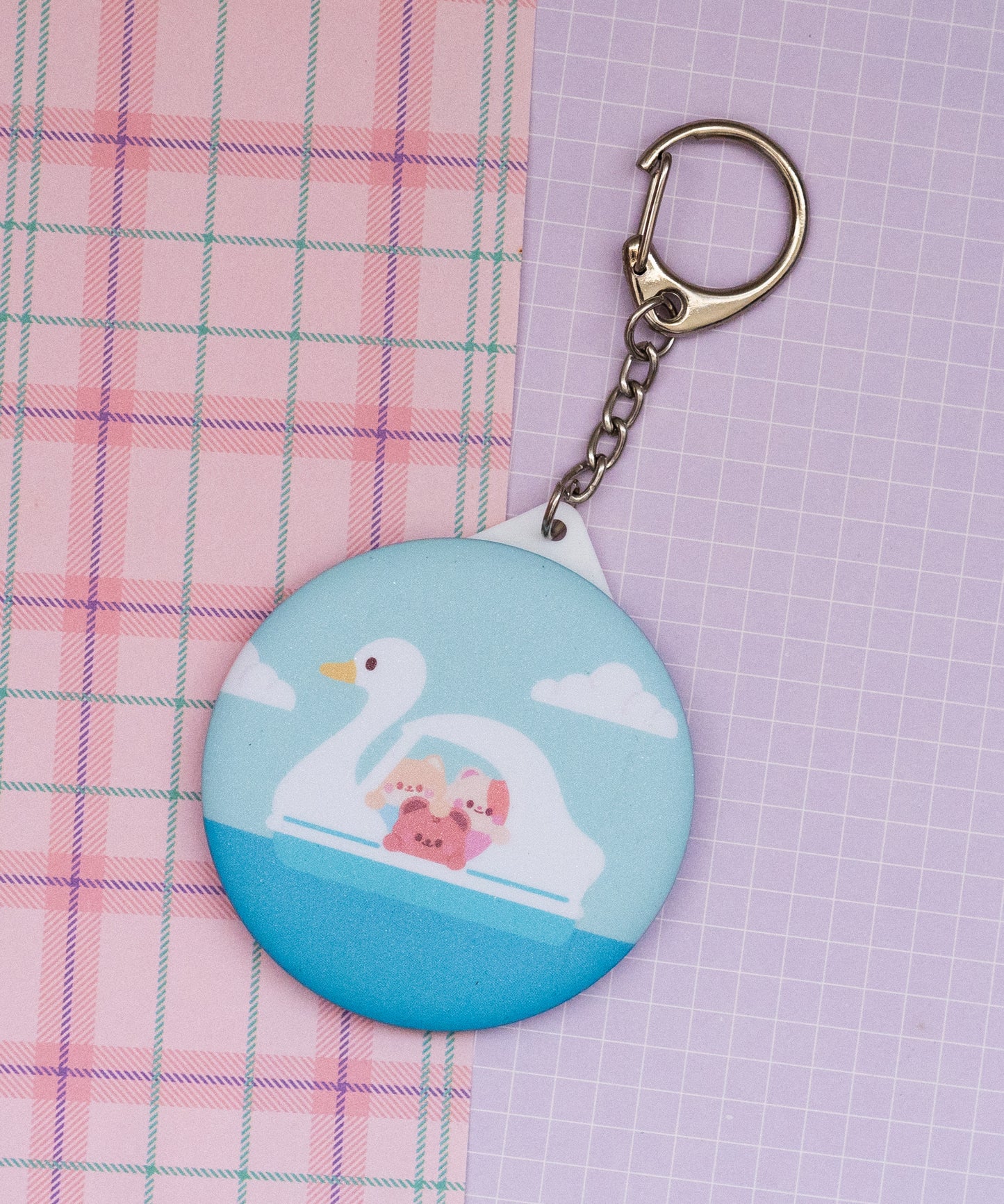 *new* Assorted Mirror Keychains