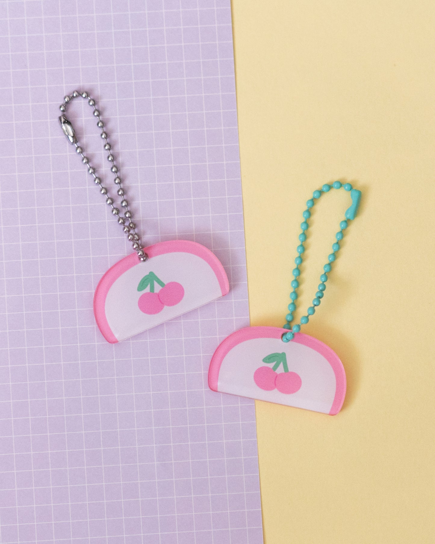 *new* Cherry Kamaboko Mini Keychain