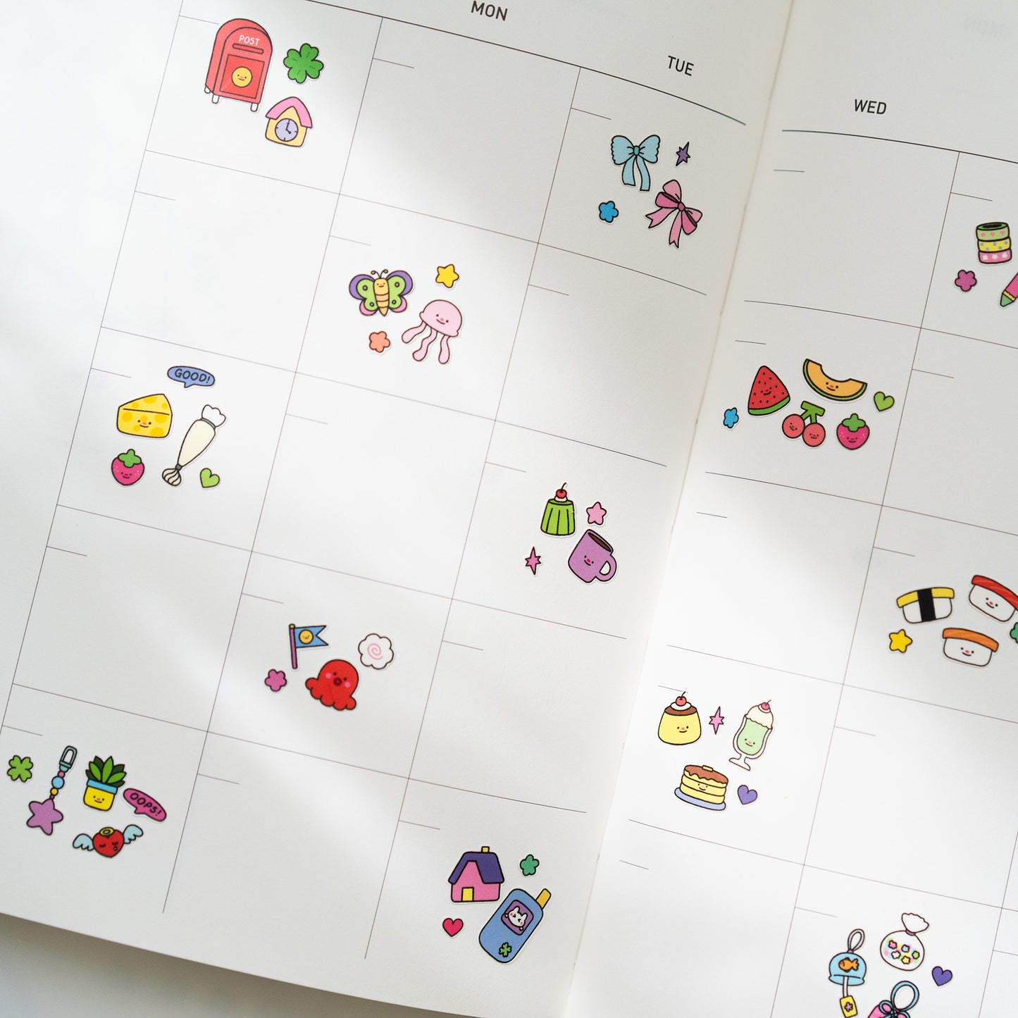 Tiny Cute Things Deco Journal Sticker Sheet