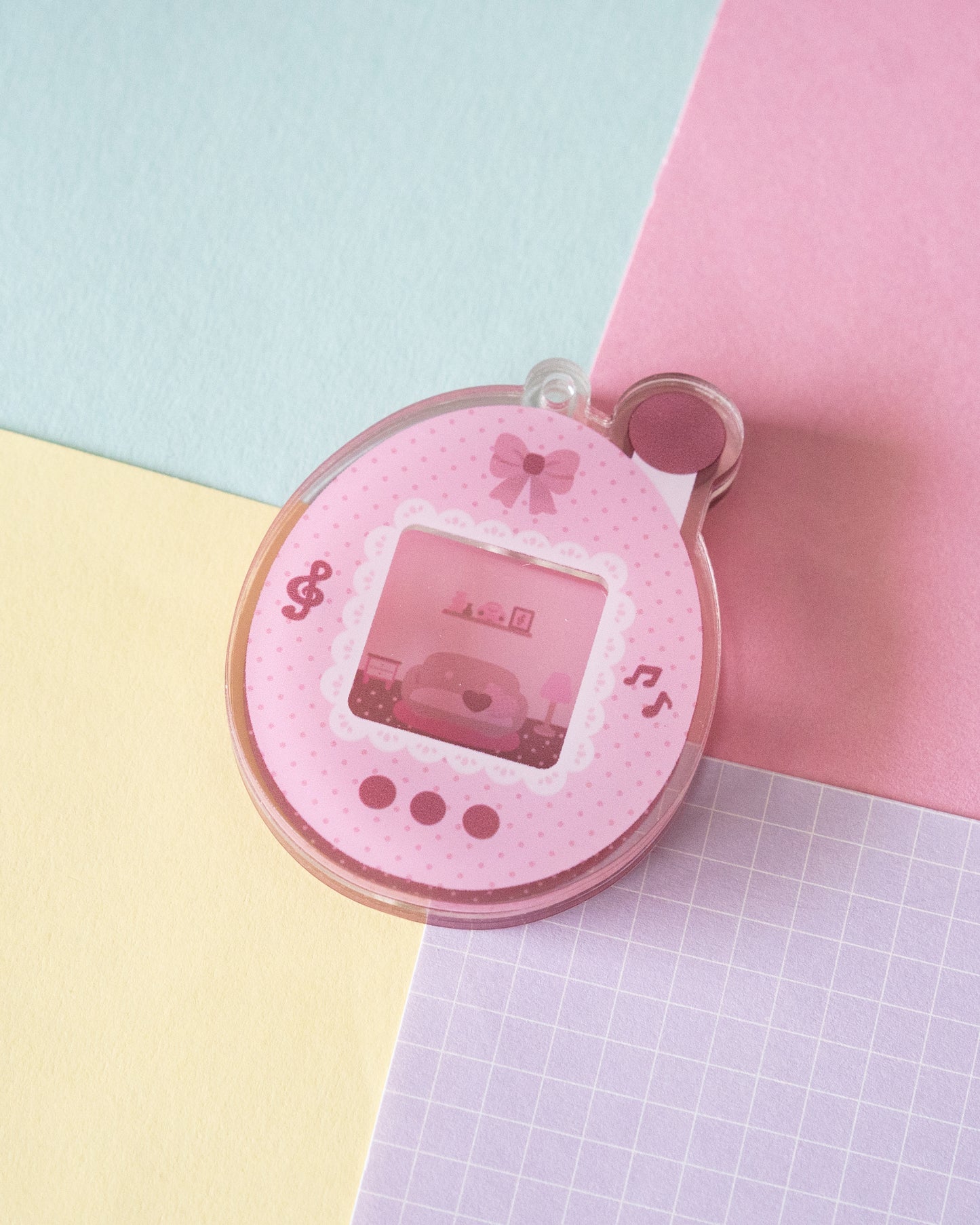 *new* Tamagotchi Customised Trinket Gen 3 - Keychain Keyring