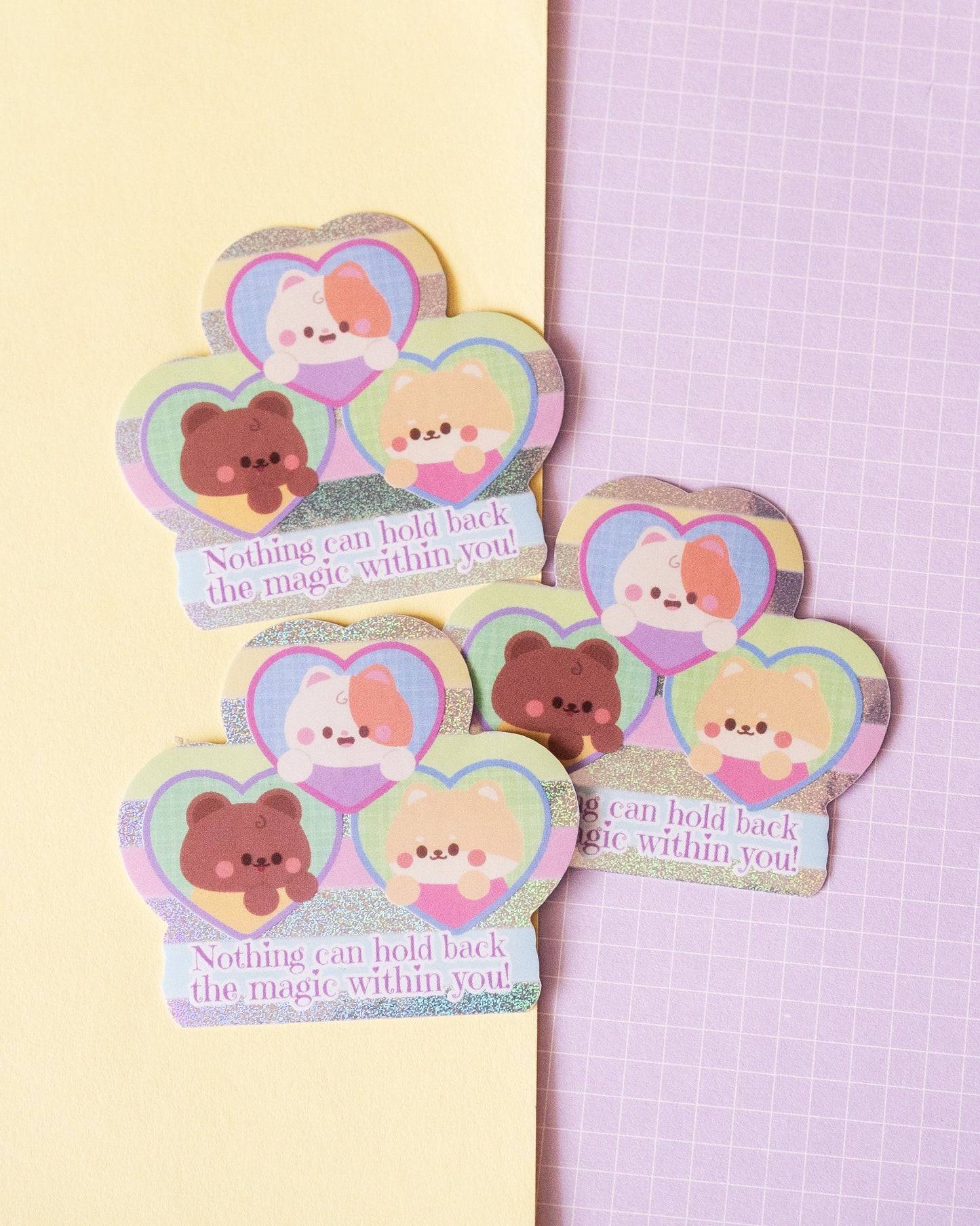 *new* Magic Within You Finish Die-Cut Sticker