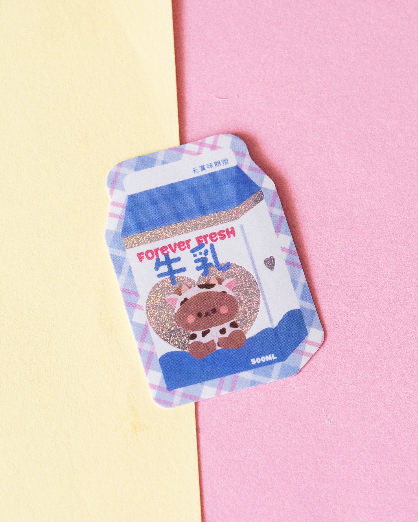 *new* Forever Fresh Milk Finish Die-Cut Sticker