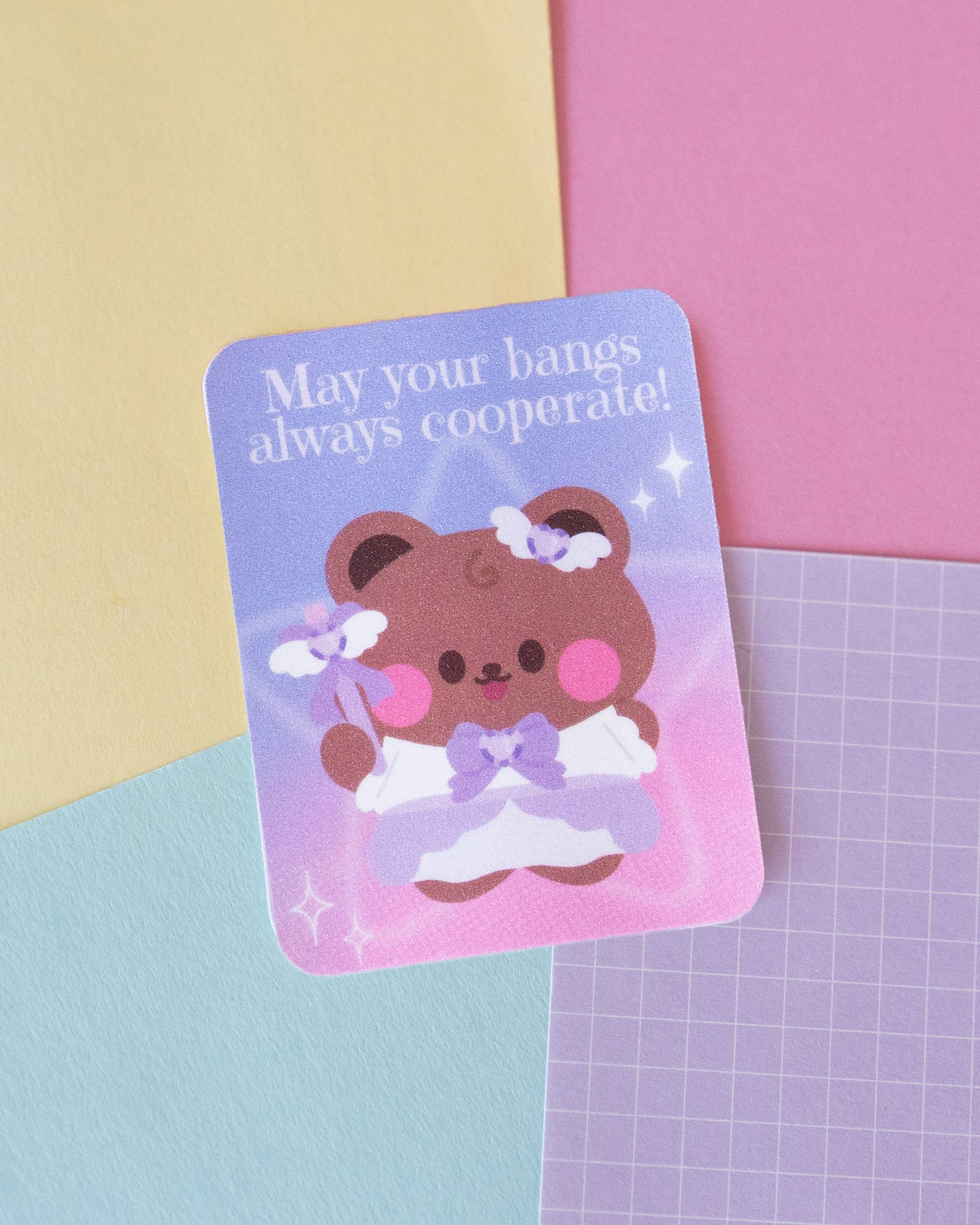 *new* Fairy Manifestation Frosted Finish Die-Cut Sticker