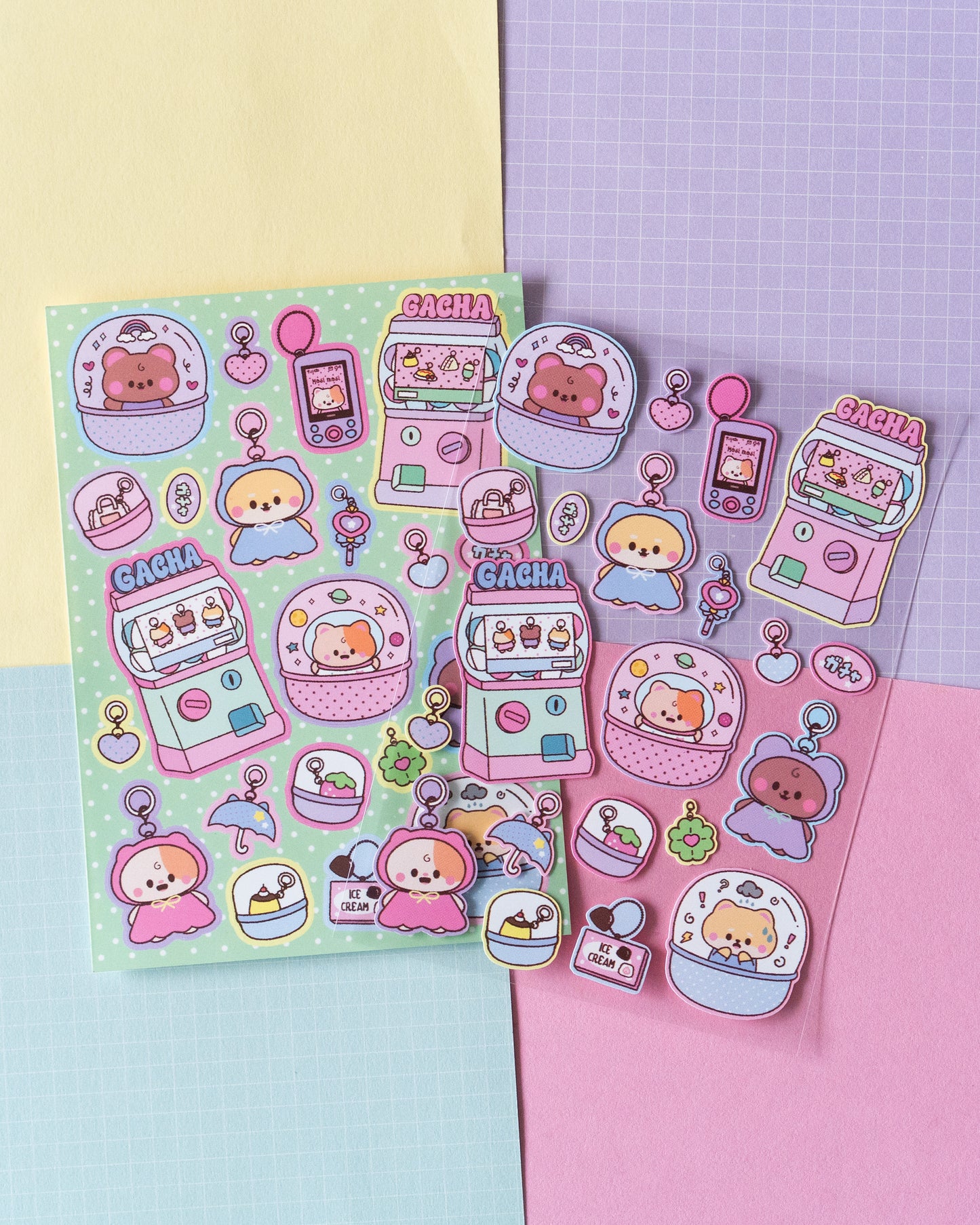 *new* Gacha Lover Journal Sticker Sheet