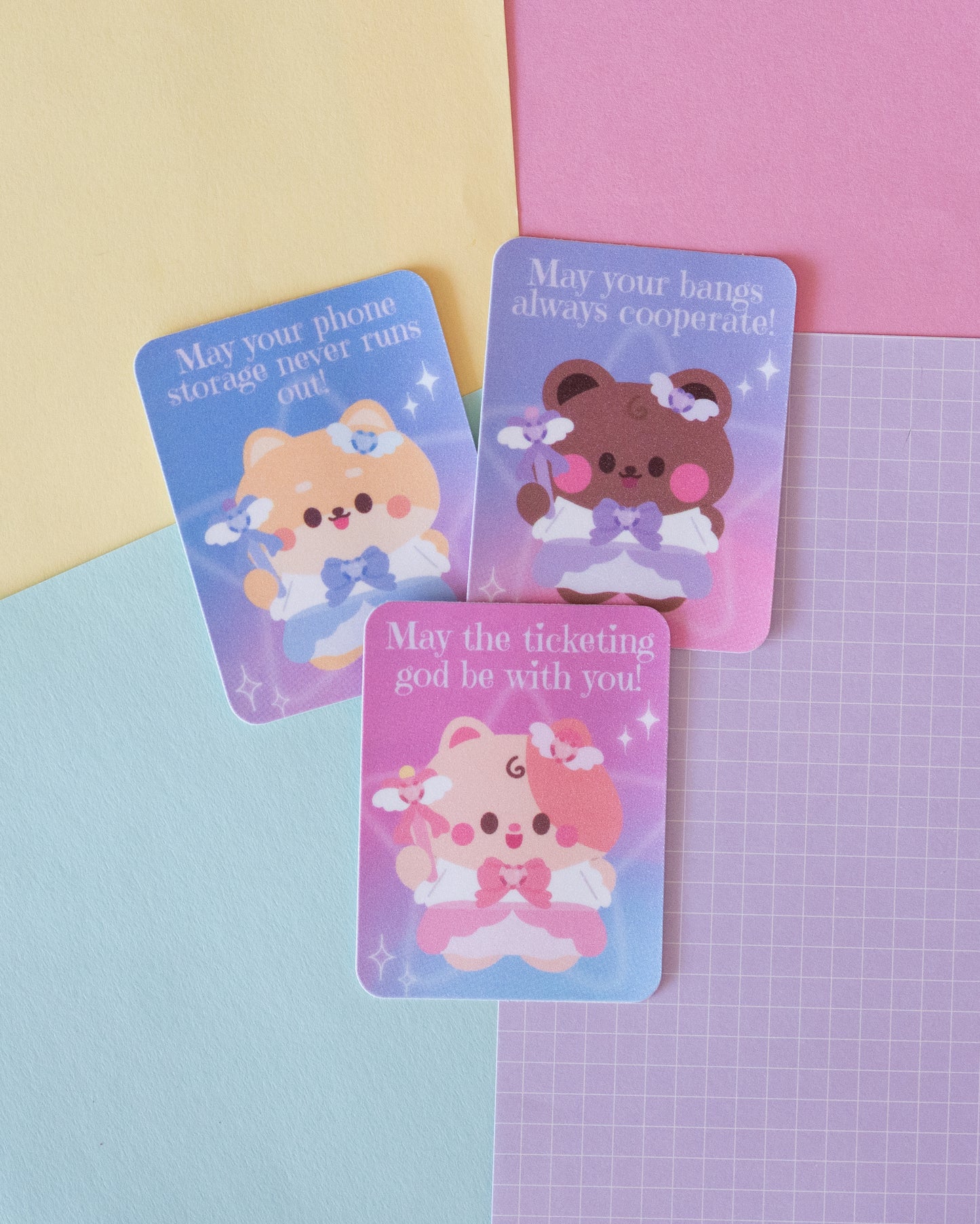 *new* Fairy Manifestation Frosted Finish Die-Cut Sticker