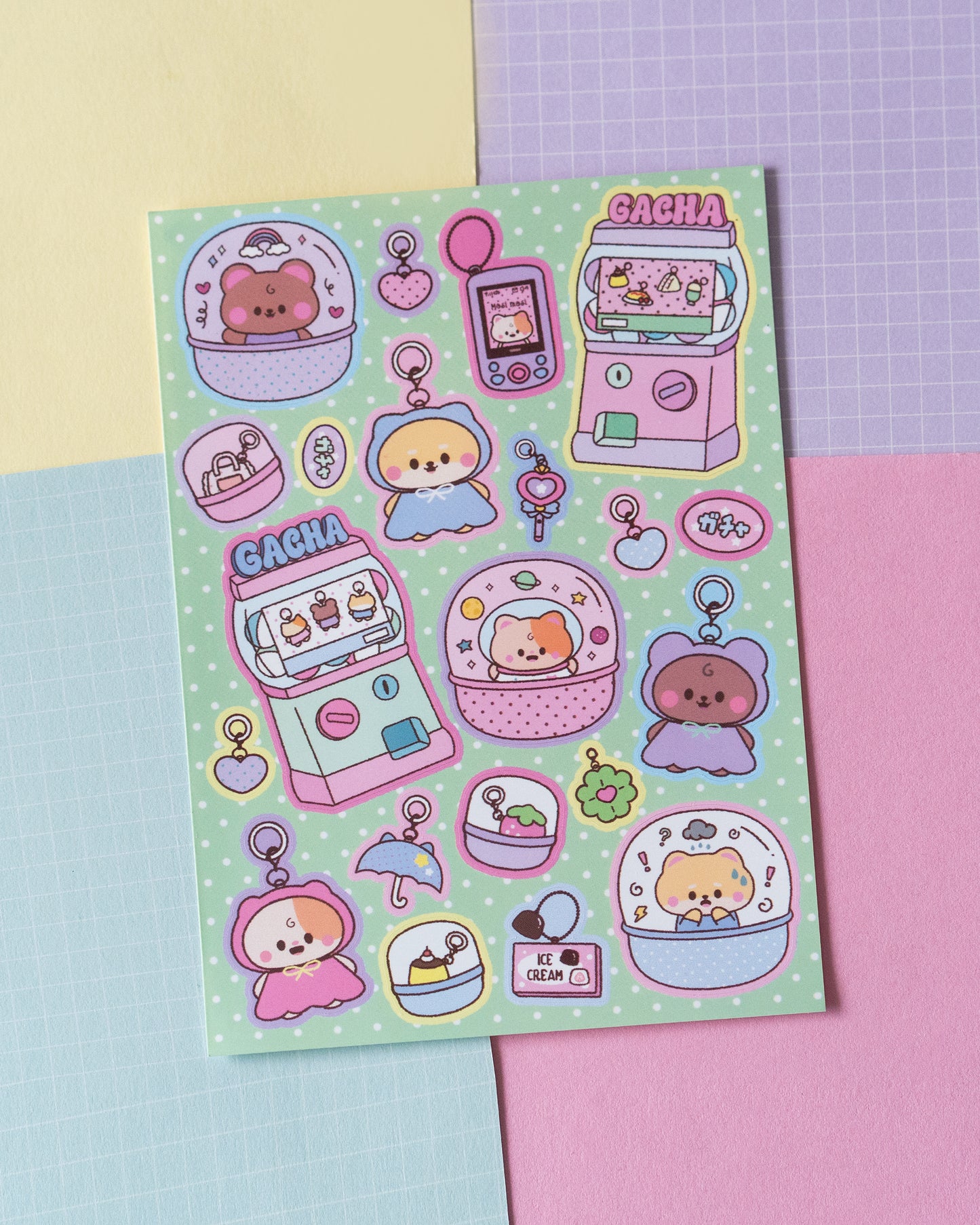 *new* Gacha Lover Journal Sticker Sheet