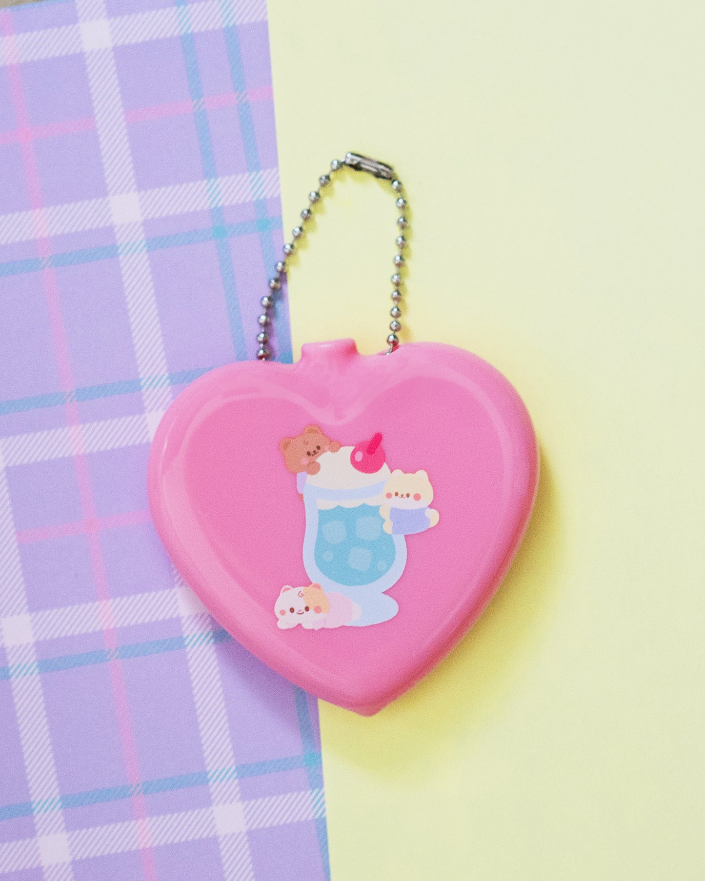 *new* Assorted Silicon Coin Holder Pouch Keychain