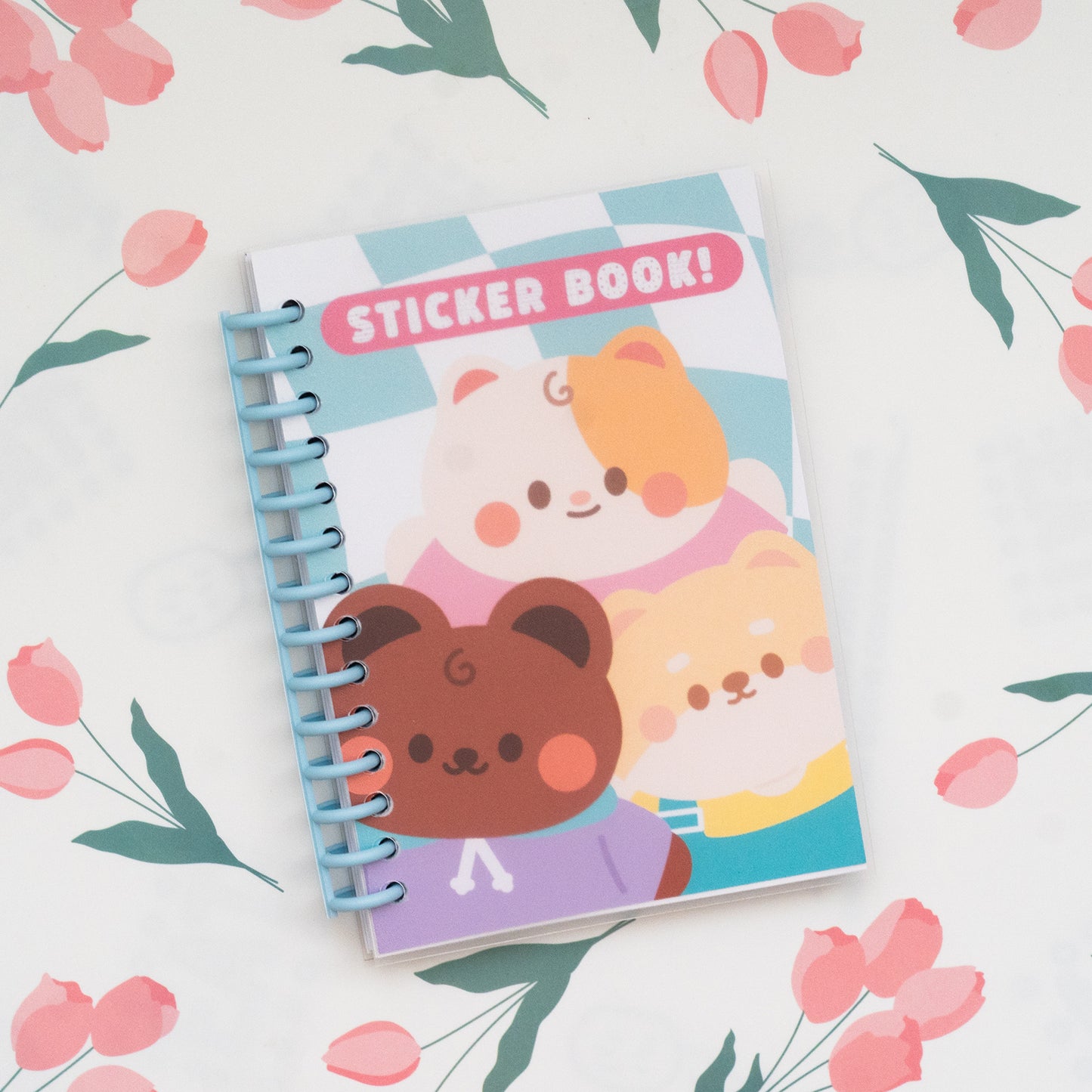 Double Sided Reusable Sticker Book -2 Versions