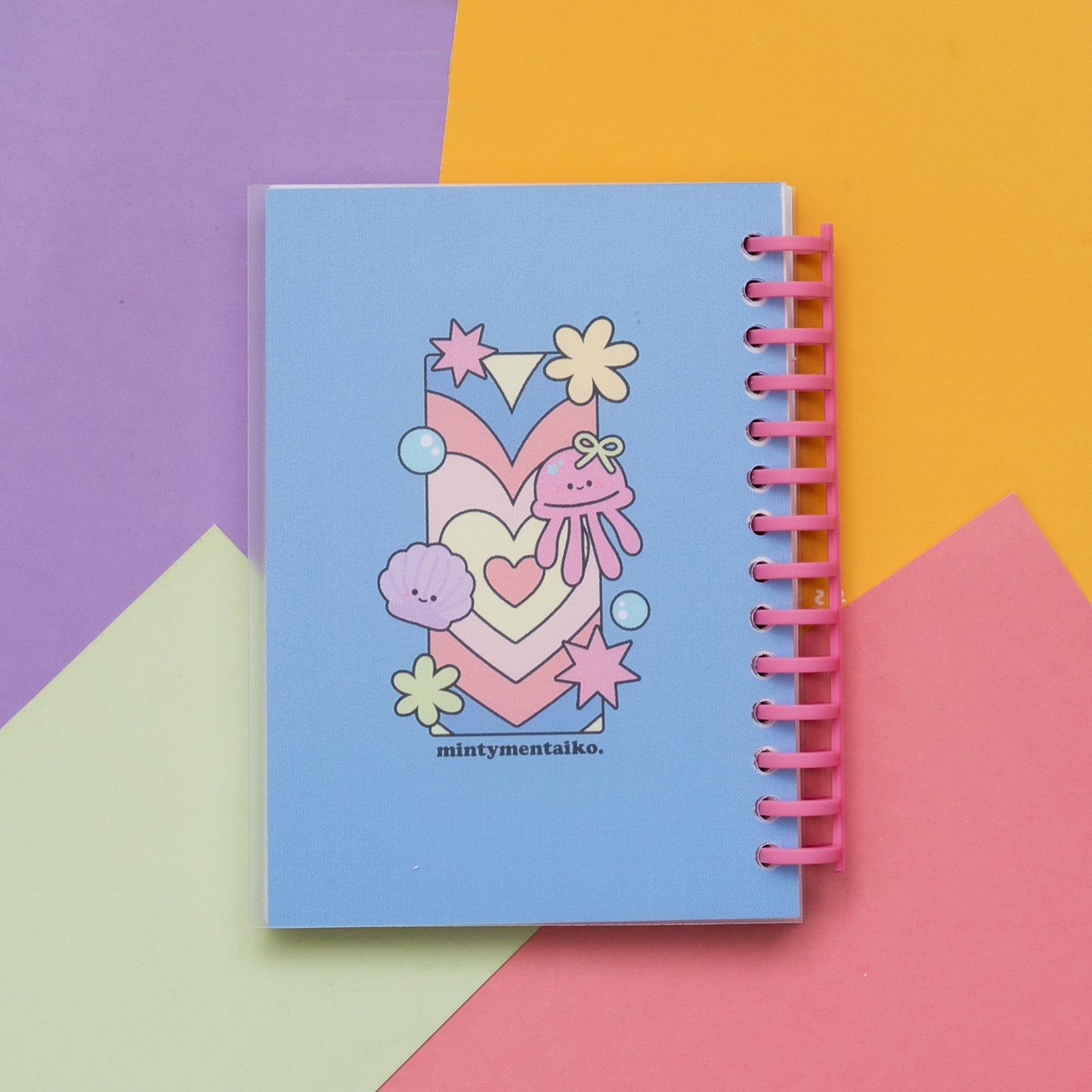 *new* Bubbly Pastels- Double Sided Reusable Sticker Book