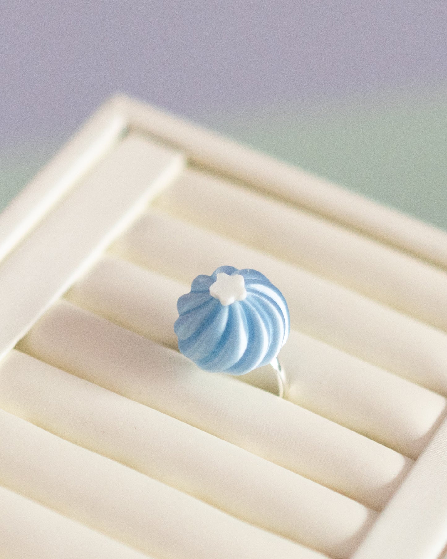 *new* 3D Printed Cream Rings