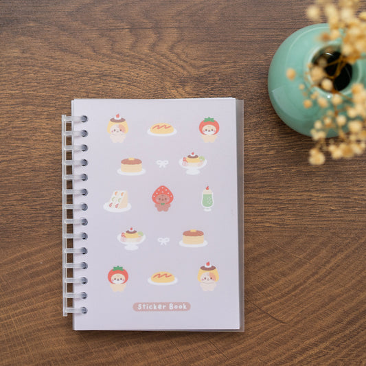 *new* Kissaten Cafe- Double Sided Reusable Sticker Book