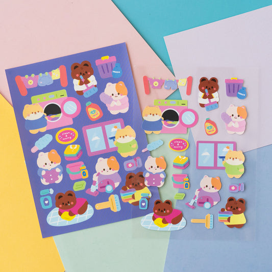 *new* mintymentaiko Kitschy Cute Journal Stickers Bundle 21