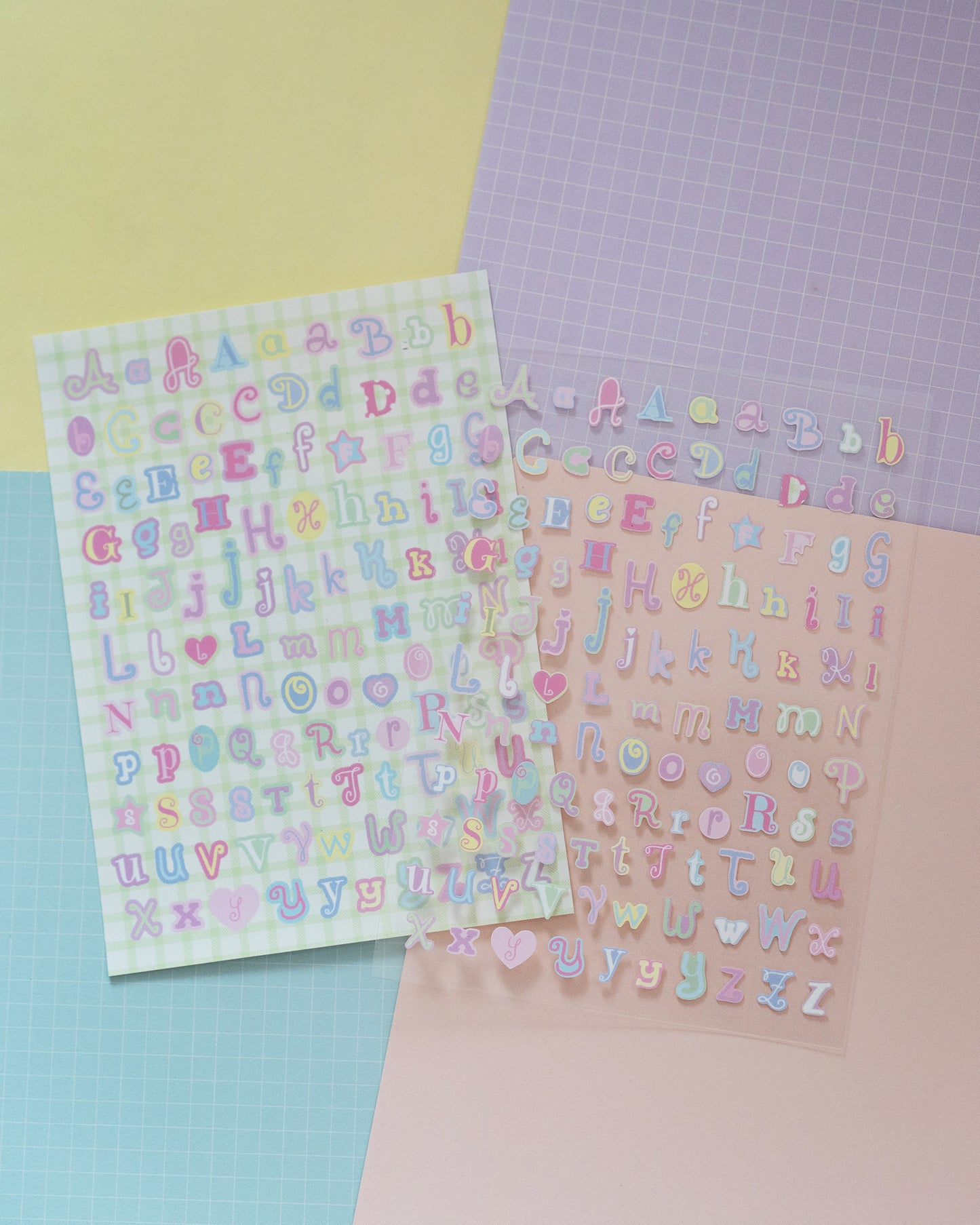 *new* Whimsy Alphabets Journal Sticker Sheet
