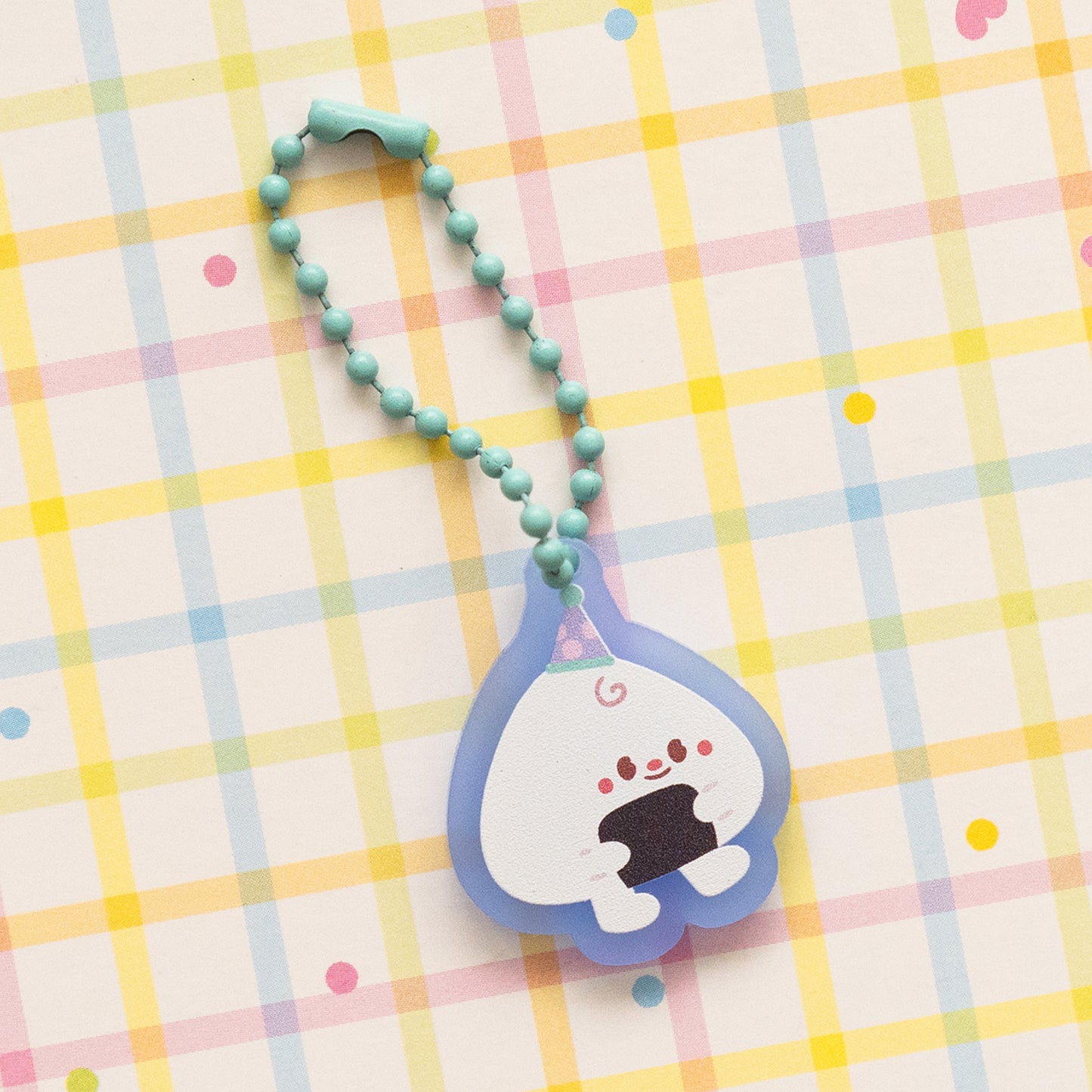 Breakfast Party Mini Charm Keyring Keychain