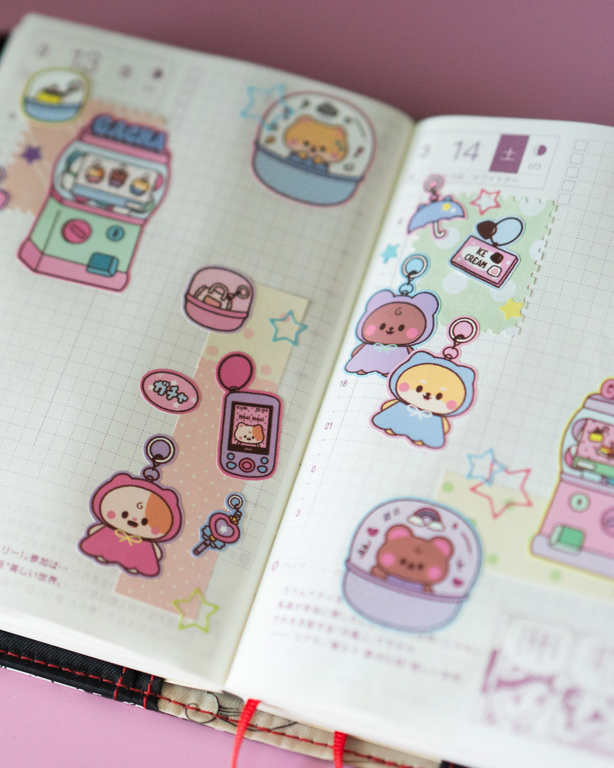 *new* Gacha Lover Journal Sticker Sheet