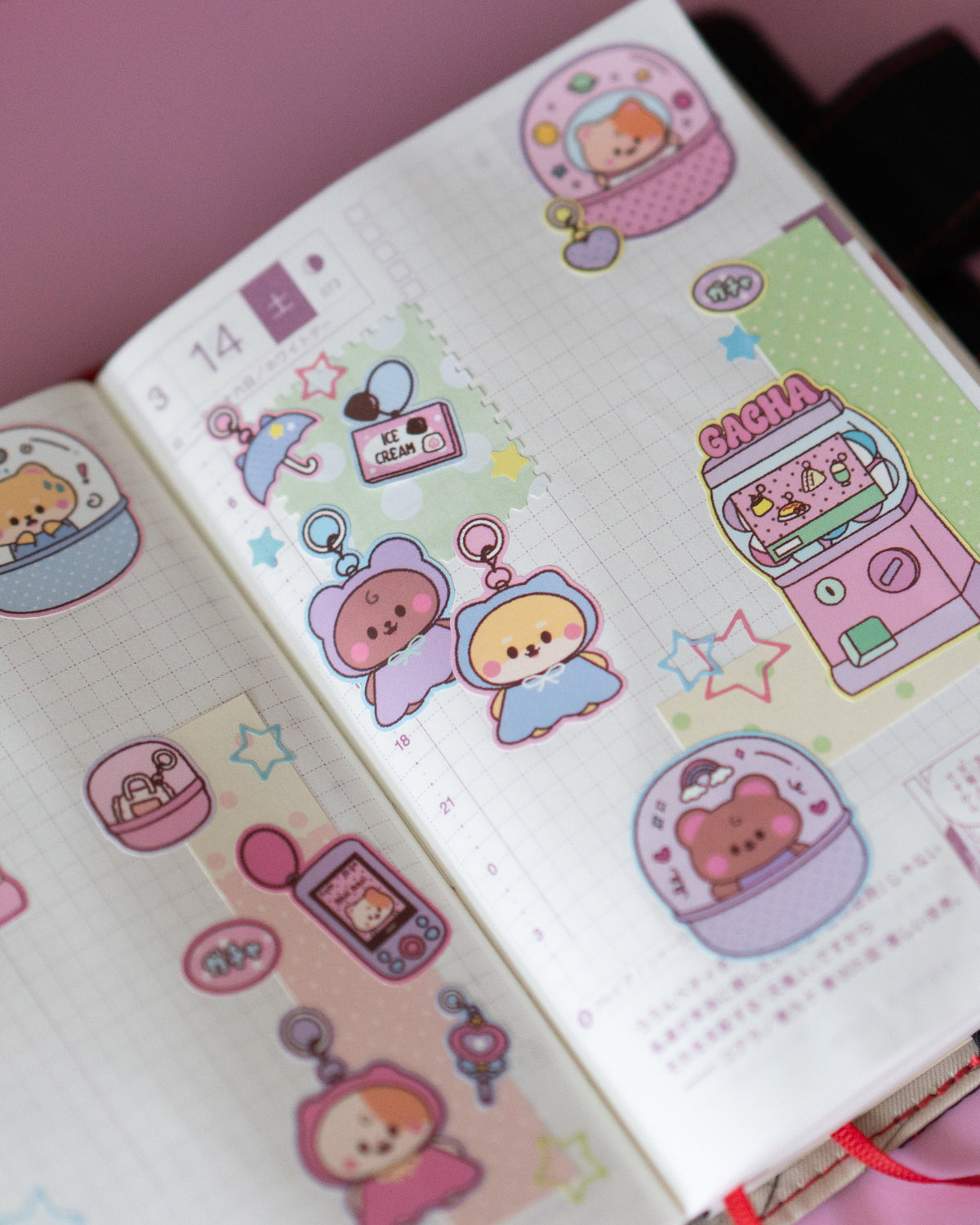 *new* Gacha Lover Journal Sticker Sheet