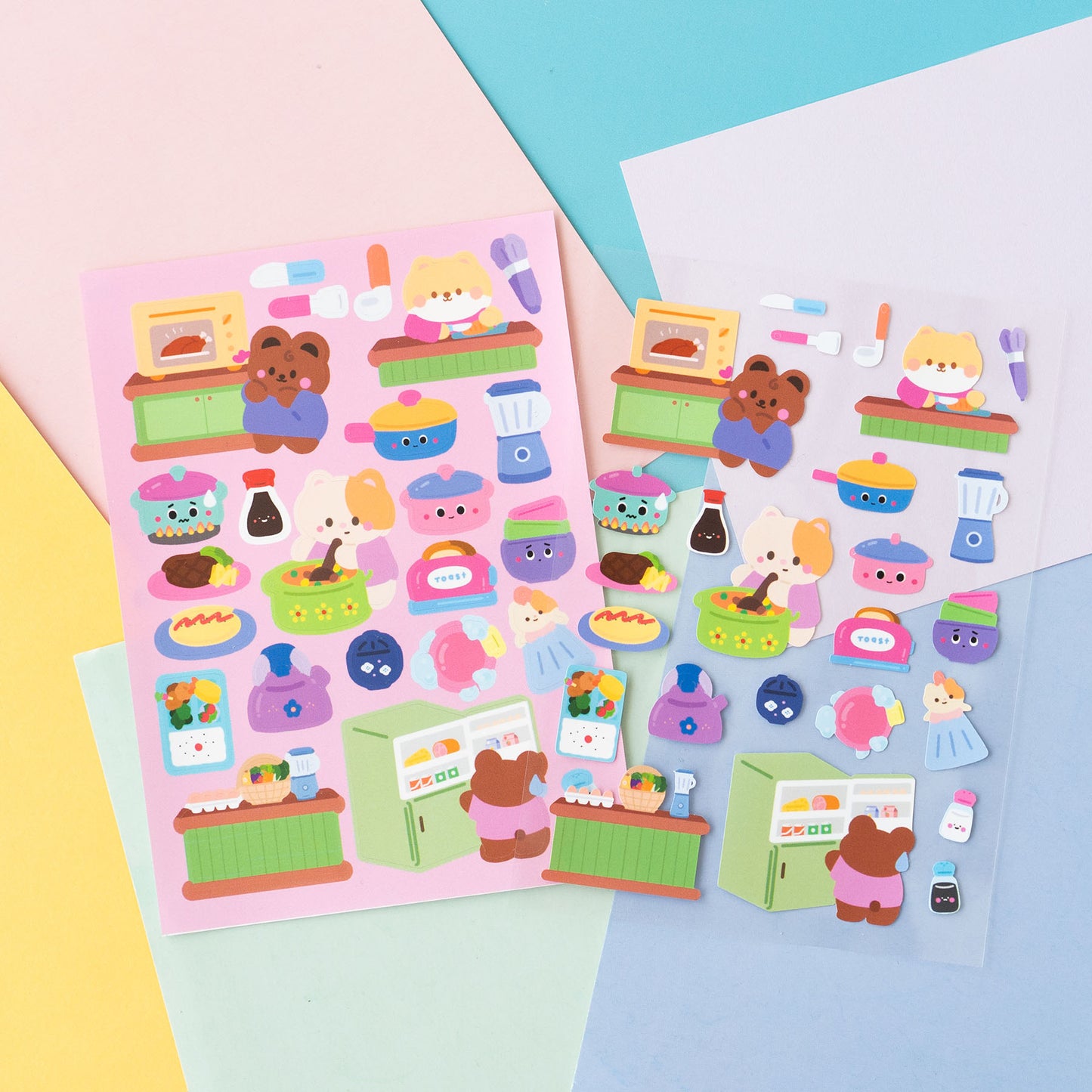 *new* mintymentaiko Kitschy Cute Journal Stickers Bundle 21