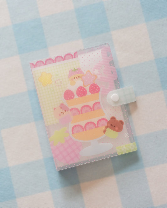 *new* Strawberry Parfait - Sticker Storage Album