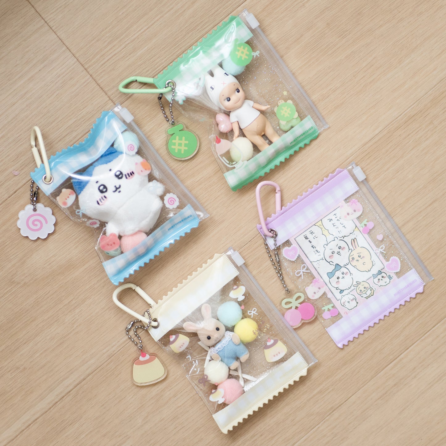 *new* PVC Trinket and Card Holder - Cherry and Pudding