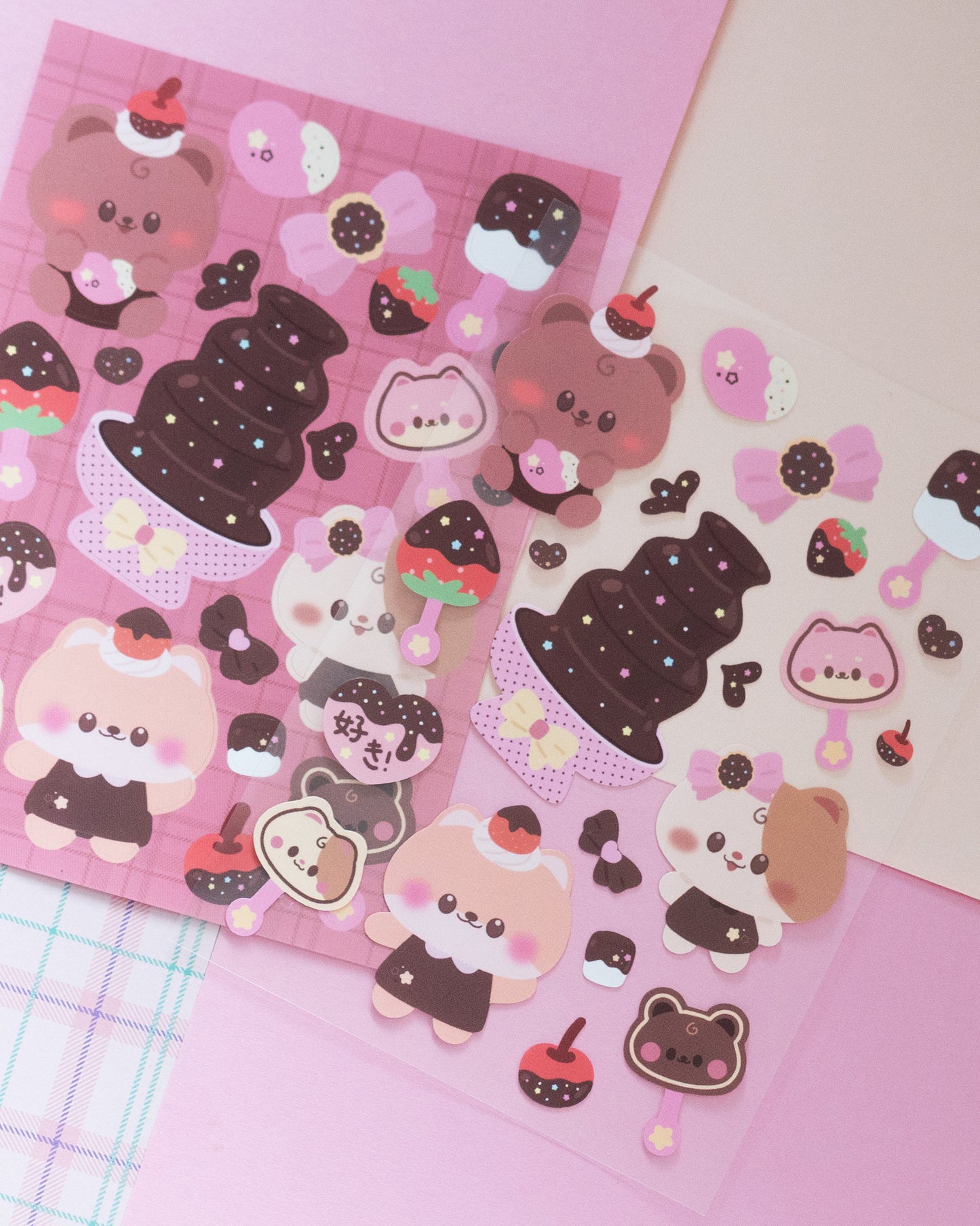 *new* Chocolate Lover Journal Sticker Sheet